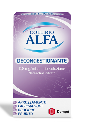 Collirio Alfa Decongestionante 0,8mg/ml gocce 10ml