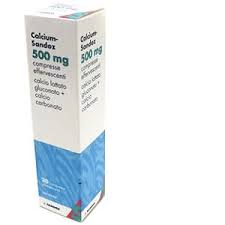Calcium Sandoz 500mg 20 compresse effervescenti