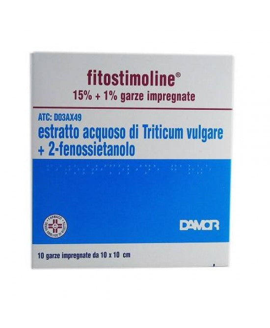 Fitostimoline 15% 10 Garze Impregnate