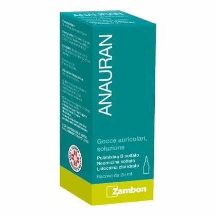 Anauran gocce Auriculari Soluzione 25ml