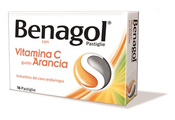 Benagol Vitamina C Gusto Arancia pastiglie
