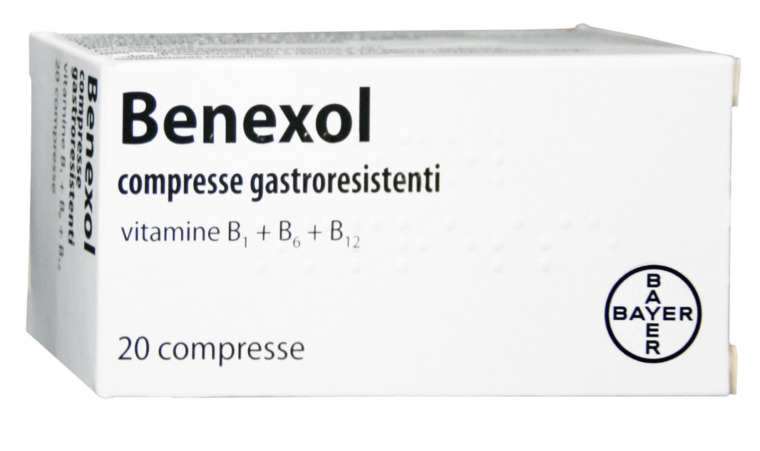 Benexol Trattamento Carenza di Vitamine B 20 compresse gastroresistenti