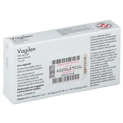 Vagilen 500mg 10 ovuli vaginali