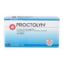 Proctolyn 0,1mg+10mg 10 supposte