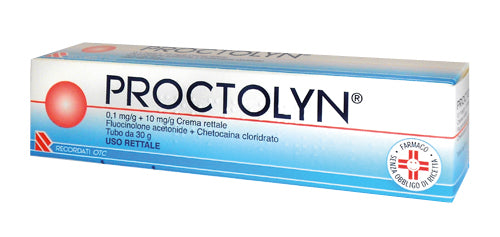 Proctolyn 0,1mg/G+10mg/G Crema Rettale 30g