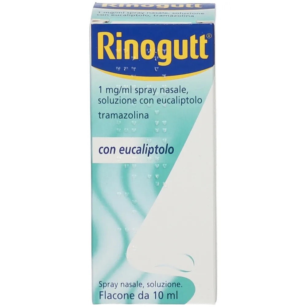 Rinogutt 1mg/ml Spray Nasale con Eucaliptolo 10ml