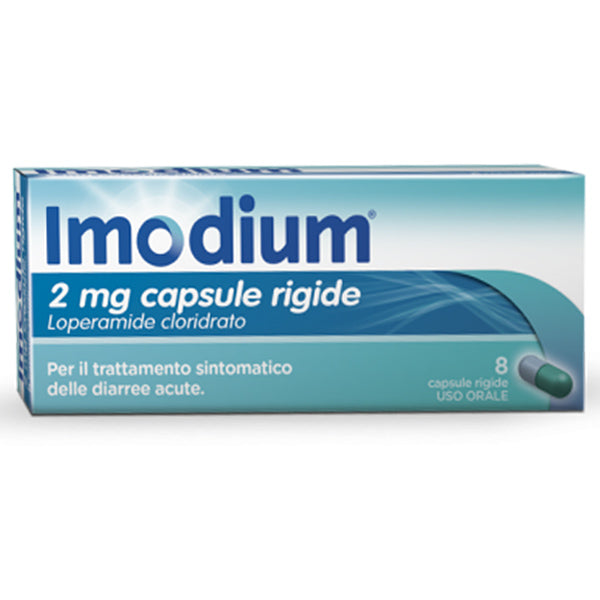 Imodium 2mg 8 capsule