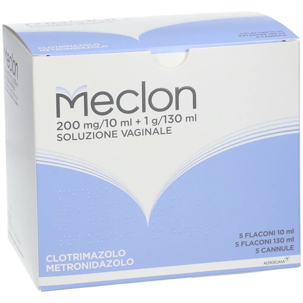 Meclon Soluzione Vaginale 5 flaconi