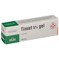 Tinset 5% Gel 30g