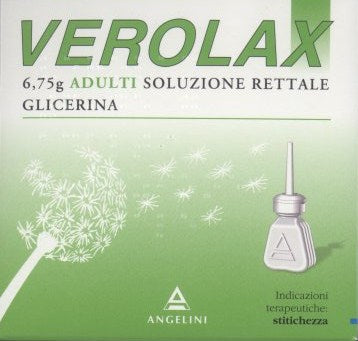 Verolax Adulti 6,75g Soluzione Rettale 6 Clismi