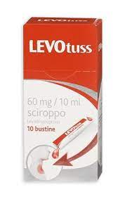 Levotuss 60mg/10ml Sciroppo 10 bustine