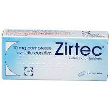 Zirtec 10mg 7 compresse rivestite