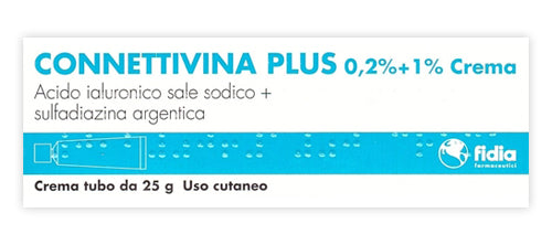 Connettivina Plus 0,2%+1% Crema 25g
