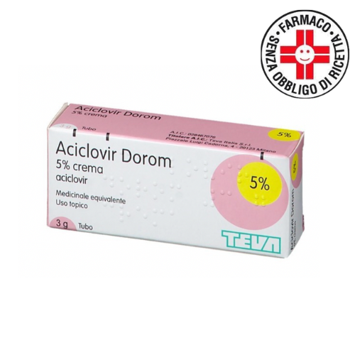Aciclovir Dorom 5% Crema 3g