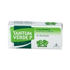 Tantum Verde P 3mg 20 pastiglie gusto Menta