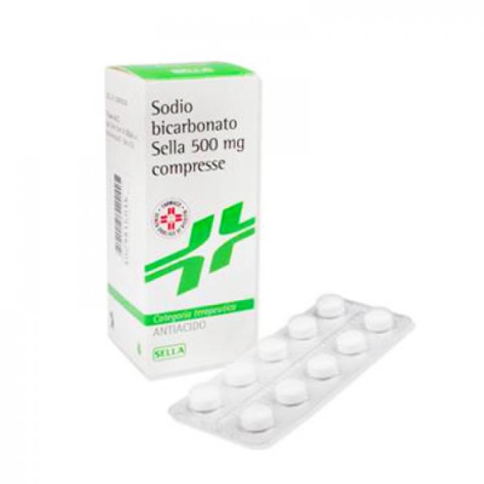 Sodio Bicarbonato Sella 500mg 50 compresse