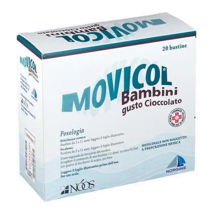 Movicol Bambini gusto Cioccolato 20 bustine