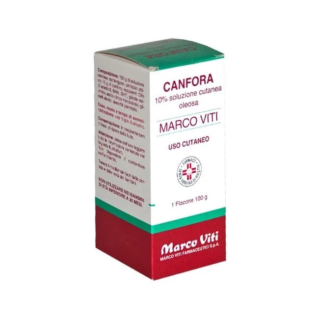 Canfora Marco Viti 10% Soluzione Cutanea Oleosa 100ml