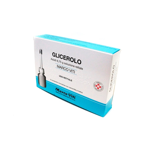 Glicerolo Marco Viti Adulti 6,75g Soluzione Rettale 6 Clismi