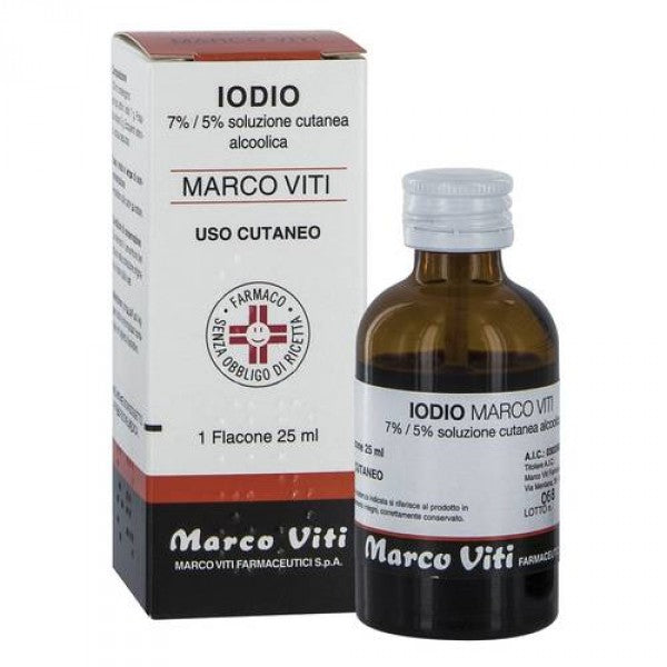 Iodio Marco Viti 7%/5% Soluzione Alcolica 25ml