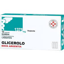 Glicerolo Nova Argentia Bambini 1375mg 18 supposte