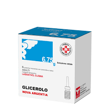 Glicerolo Nova Argentia 6 microclismi da 6,75g