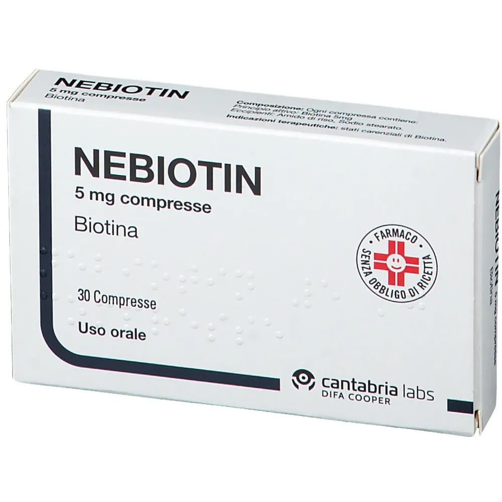 Nebiotin 5mg 30 compresse
