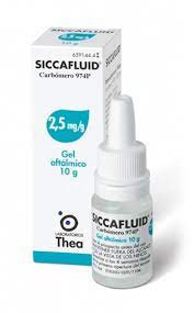 Siccafluid 2,5mg/G Gel Oftalmico 10g