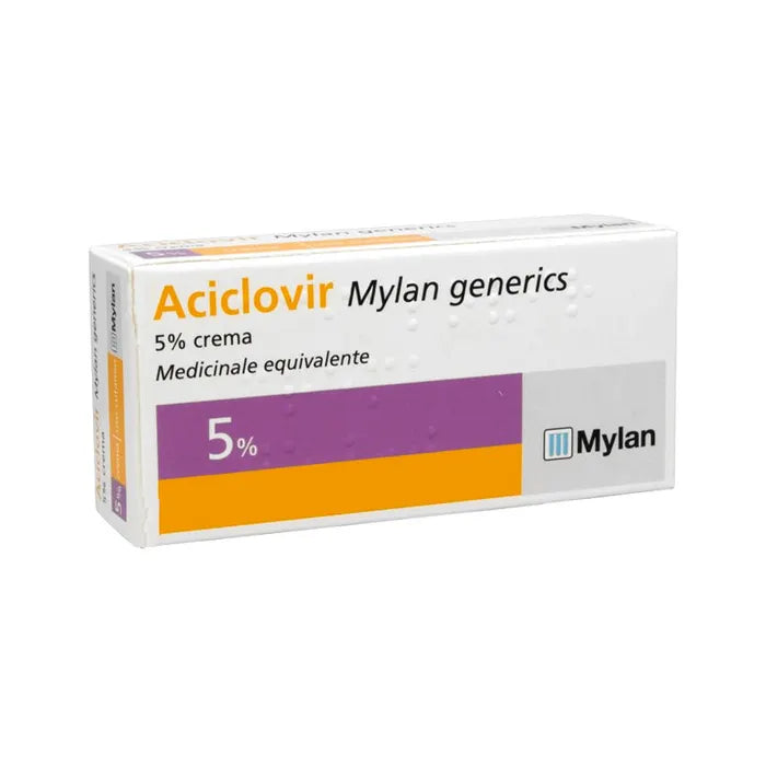 Aciclovir Mylan 5% Crema 3g