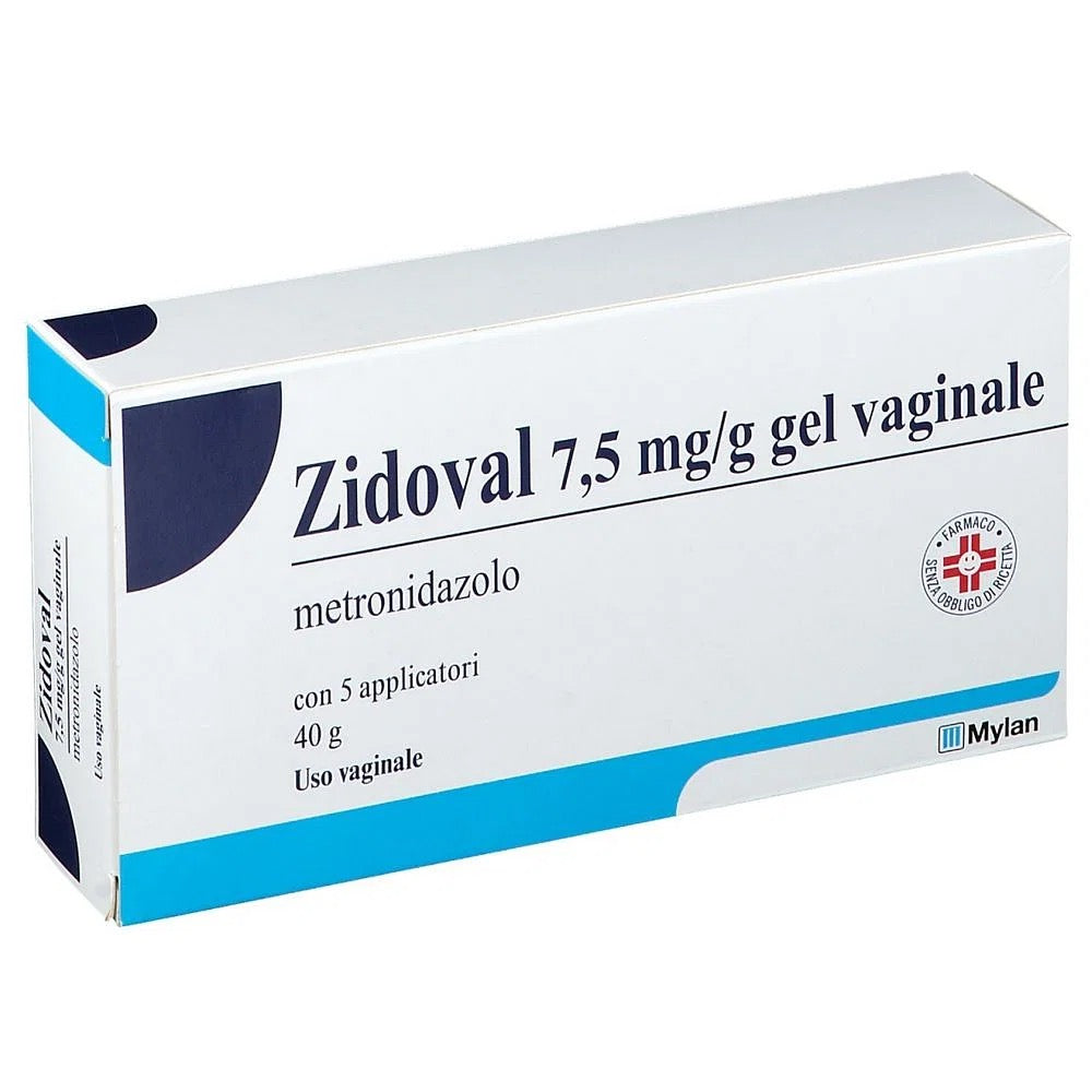 Zidoval 7,5mg/g Gel Vaginale 40g + 5 applicatori