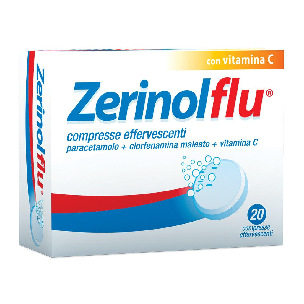 Zerinolflu 20 compresse effervescenti