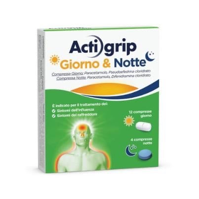 Actigrip Giorno & Notte 12+4 compresse
