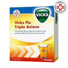 Flu Tripla Azione Polvere per Sospensione Orale 10 bustine