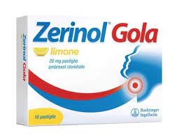 Zerinol Gola 20mg Limone 18 pastiglie