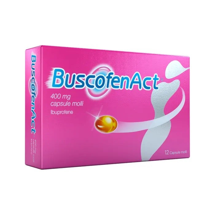 Buscofenact 400mg 12 capsule