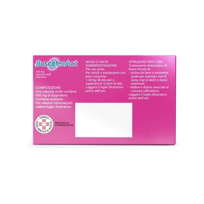 BuscofenAct 400mg capsule molli