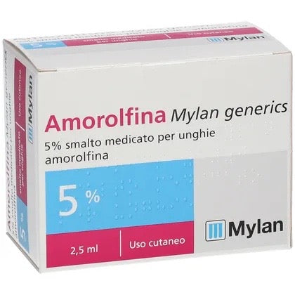 Amorolfina Mylan 5% Smalto 2,5ml