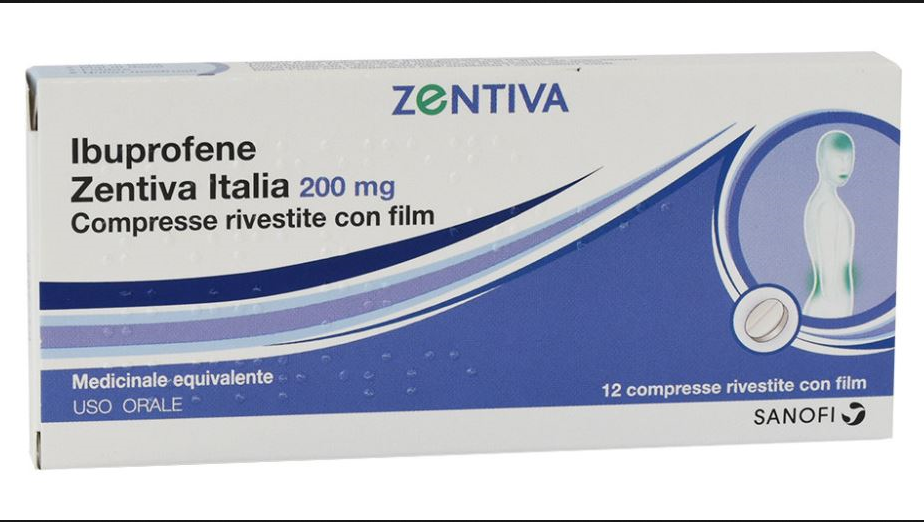 Ibuprofene Zentiva 200mg 12 compresse rivestite con Film