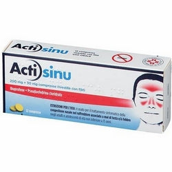 Actisinu 200mg+30mg 12 compresse