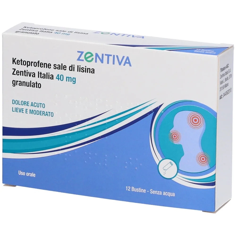 Ket opercoliofene Sale di Lisina 40mg Granulato 12 bustine
