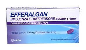 Efferalgan Influenza e Raffreddore 16 compresse