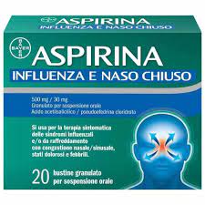 Aspirina Influenza e Naso Chiuso bustine