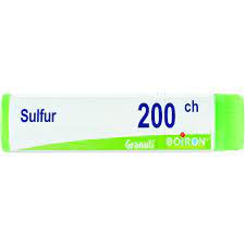 Sulfur 200CH globuli 1g