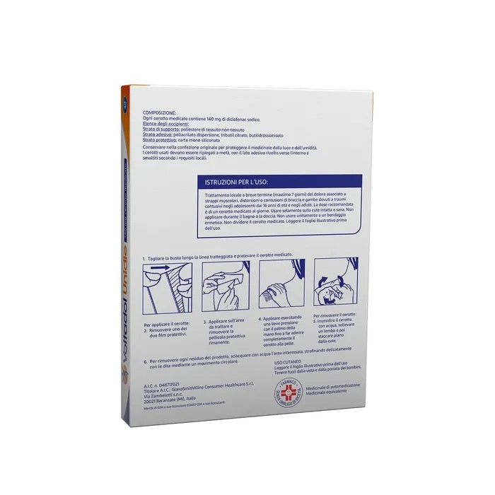 Voltadol Unidie 140mg cerotti medicati