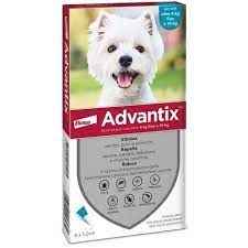 Advantix Spot-On 4 pipette per Cani di taglia Piccola (4-10kg)