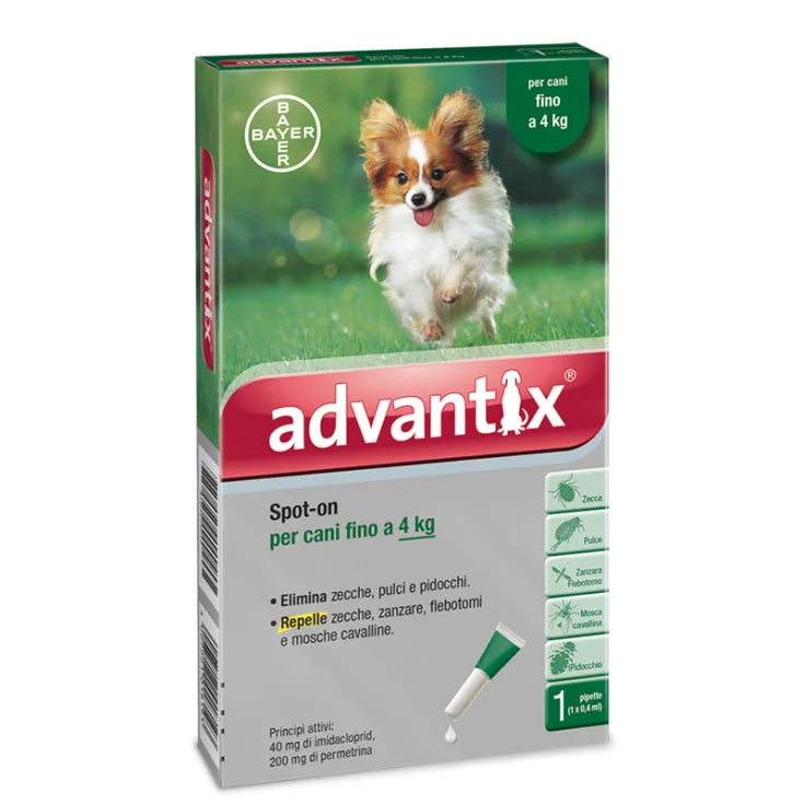Advantix Spot-On 1 Pipetta per Cani Toy (0-4kg)