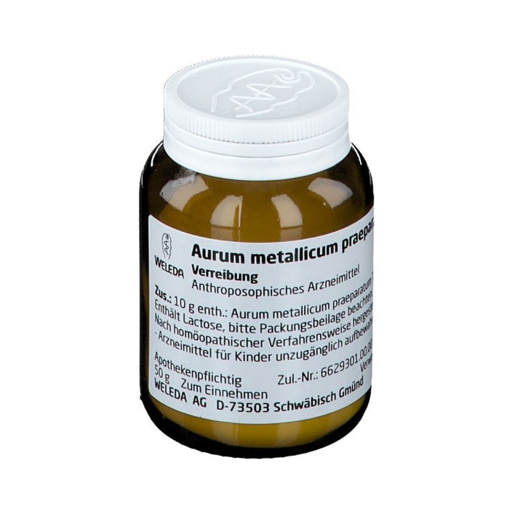 Aurum Metallicum Praeparatum D6 polvere 50g