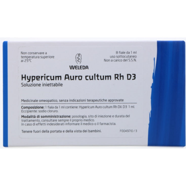 Hypericum Auro Cultum Rh D3 8 fiale