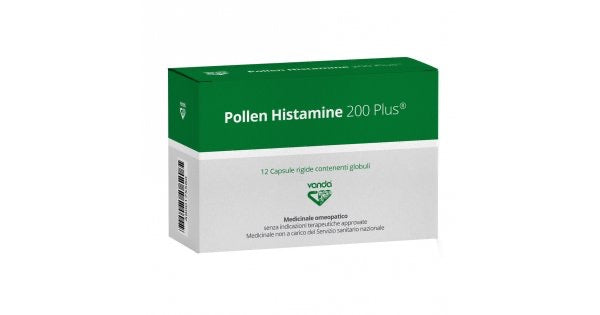 Pollen Histamine 200 Plus 12 capsule
