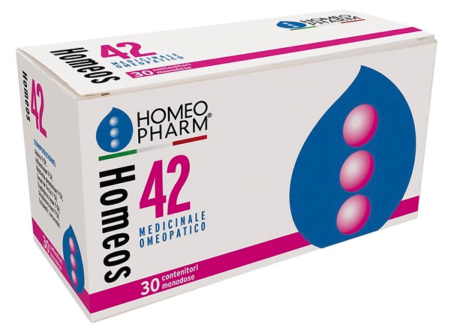 Homeos 42 globuli 30 tubi